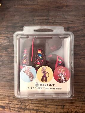 Ariat Lil’ Stompers soft cowboy booties